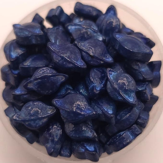 NCS Dark Blue Planet Edible Candy Sprinkles, 8 ounces - Great for Cupcakes, Cookies, Cakes, Cakes Pops, Donuts