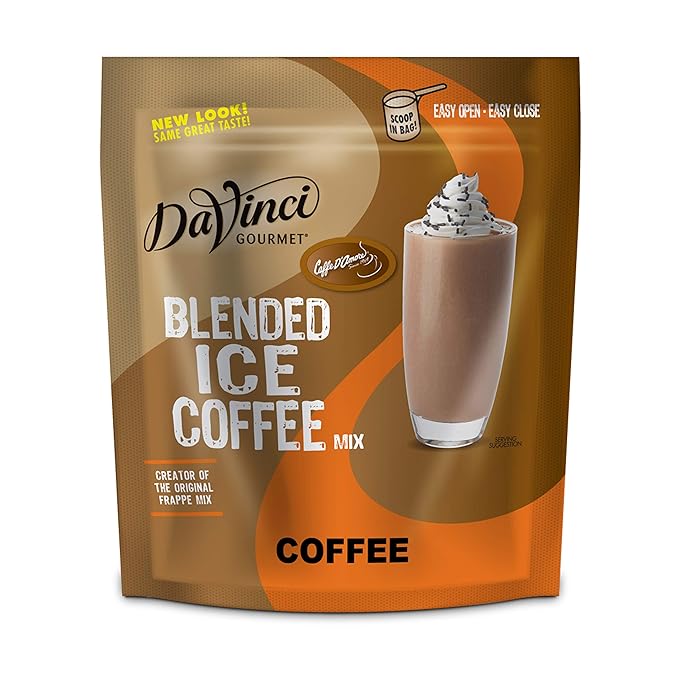 DaVinci Gourmet Coffee Blended Iced Coffee Mix, 3 Pound (Pack of 1)