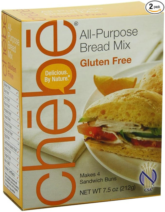 Chebe All Purpose Bread Mix,gluten Free 7.5 Oz (Pack of 2)