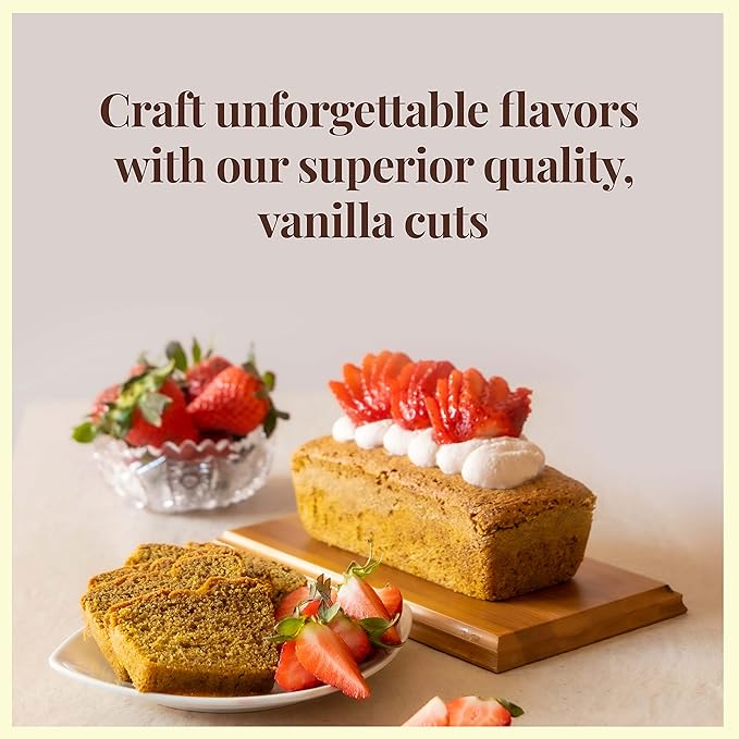 2 lb Bulk Vanilla Bean Splits, Cut from Whole Vanilla Beans for Making Vanilla Extract, VanillaPowder, Homemade Extract, and Baking, Non-GMO, Caffeine-free. by NYVanilla