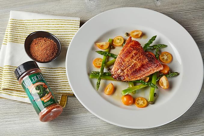 Wildlife Seasonings Alligator Bayou Cajun – Spicy Cajun Meat Seasoning & Grilling Dry Rub – Bold Beef, Chicken, Seafood & Stuffing Seasoning – Perfect Southern Flavor Blend for Authentic Bayou