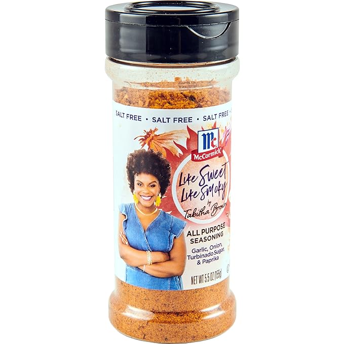 McCormick Like Sweet Like Smoky All Purpose Seasoning by Tabitha Brown, 5.5 oz