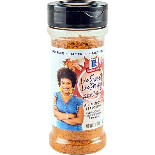 McCormick Like Sweet Like Smoky All Purpose Seasoning by Tabitha Brown, 5.5 oz