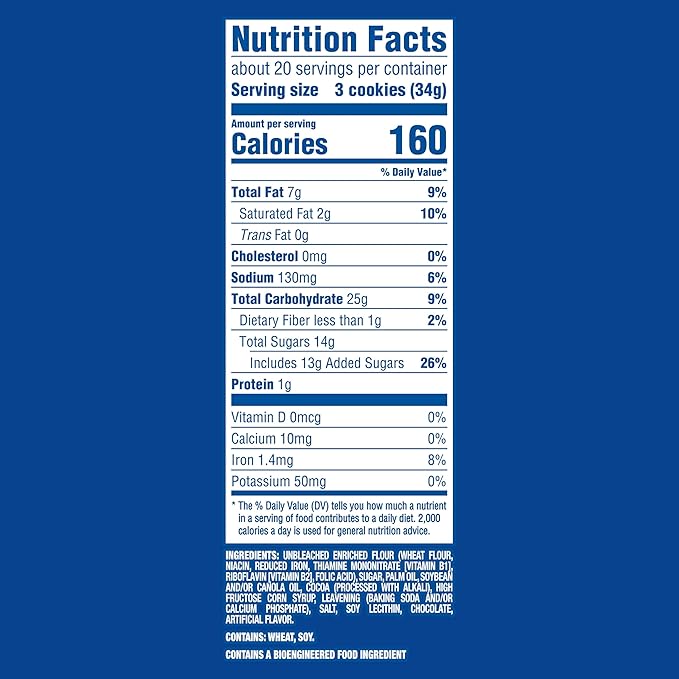 OREO Chocolate Sandwich Cookies, Party Size, 24.16 oz