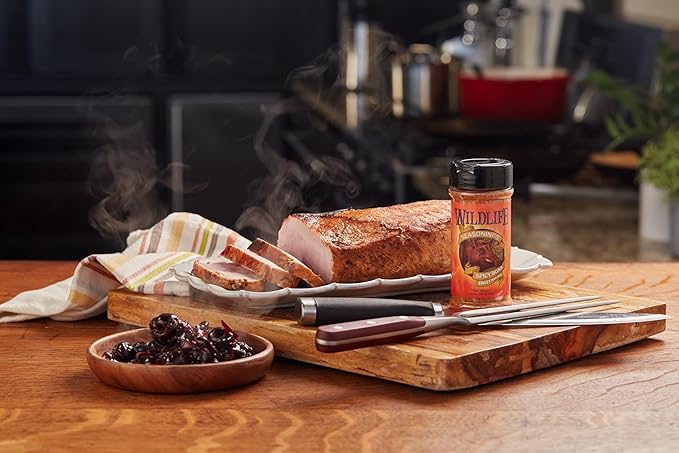 Wildlife Seasonings Spicy Boar Sweet Hot Rub - Bold Spicy Seasoning for Pork, Chicken, and Boar, Perfect for Smoking, Grilling or Fry Recipes with Smoky Paprika and Sweet Heat