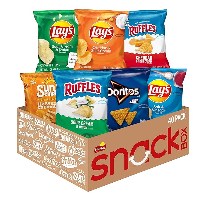 Frito Lay Tangy Favorites Mix Variety Pack, 1 Ounce (Pack of 40)