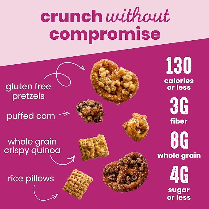 Marimix Snack Mix | Crunch Baked Sweet & Salty Savory Plant Based Naturally Gluten Free Whole Grain Fiber Charcuterie Pretzel Trail Party Mix | No Artificial Ingredients | 12 Count (Mini Sweet Bundle)