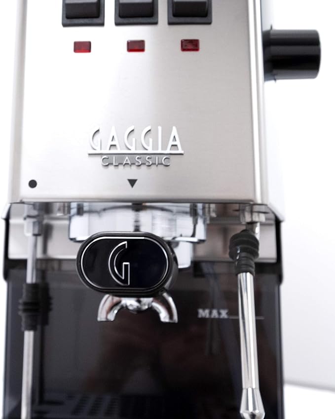 Gaggia RI9380/46 Classic Evo Pro Espresso Machine, Brushed Stainless Steel