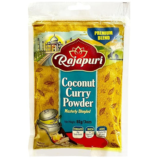 Rajapuri Mixed Spices | Coconut Curry -85g / 3 Ounce | Brings The Taste Of The Caribbean Home