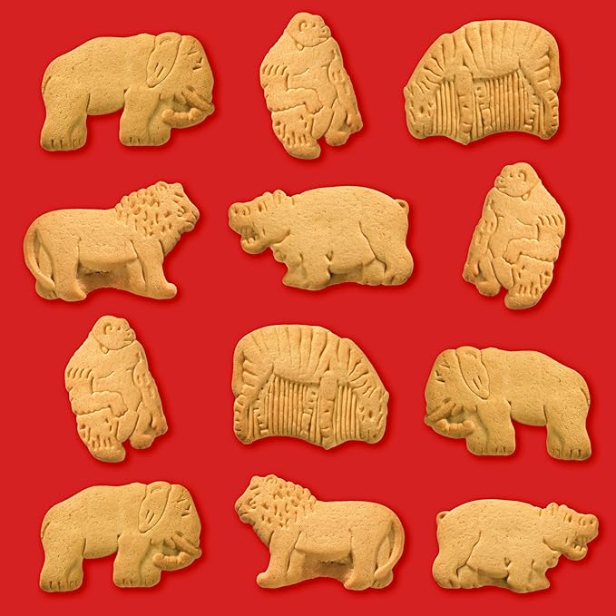 BARNUM'S Original Animal Crackers, Kids Snacks, 10 Snack Packs (Pack of 2)