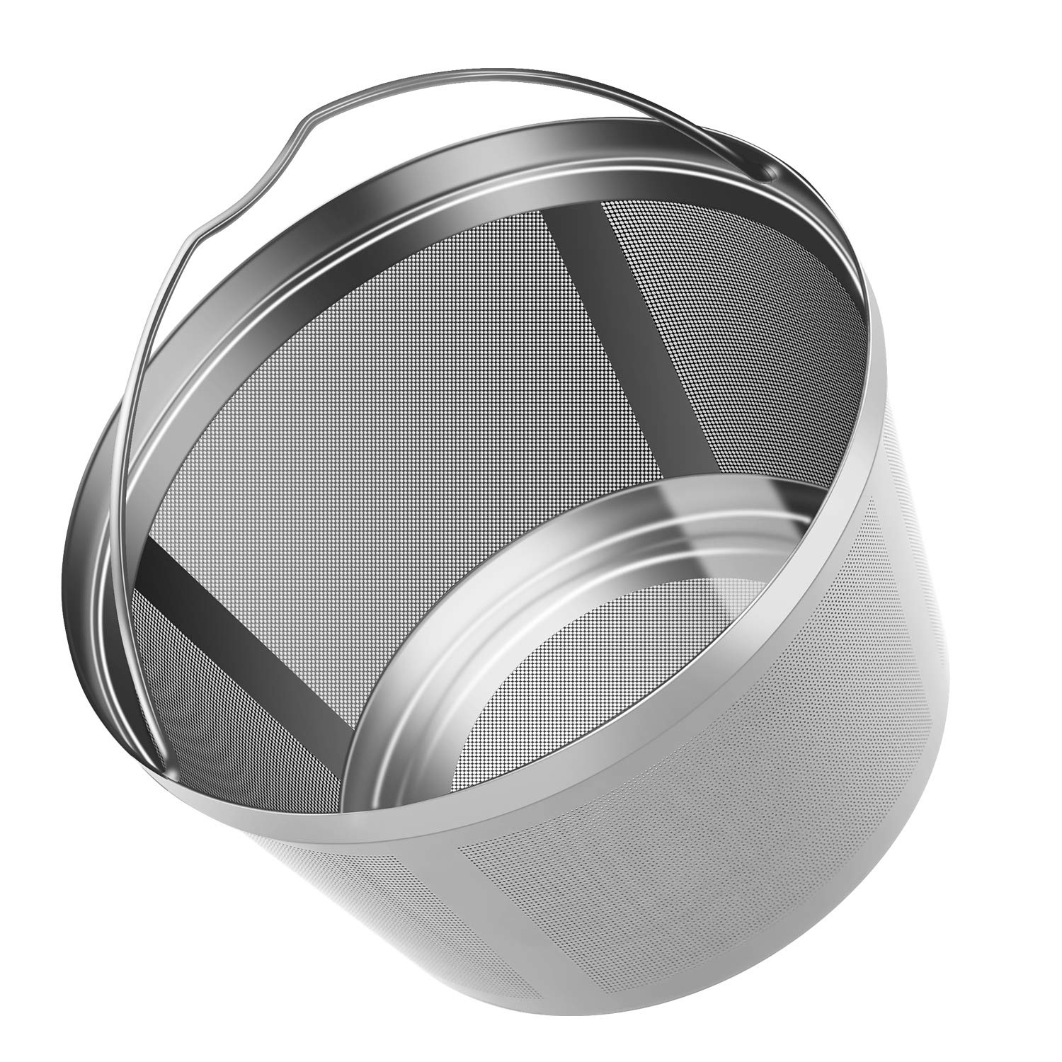 Reusable Coffee Filters 8-12 Cup Permanent Coffee Filters Basket Washable Compatible with Mr.
