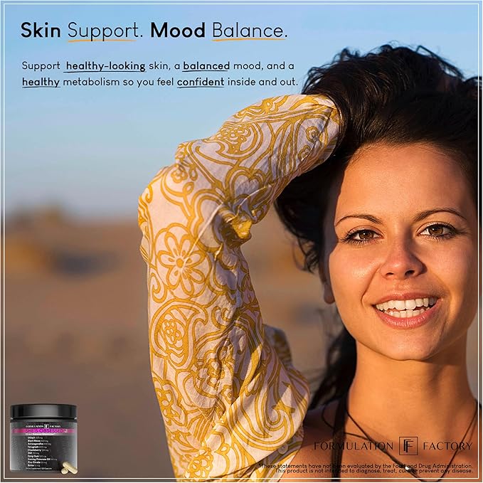 She's Obsessed: 10-in-1 Hormone Balance Maximizer with Shilajit, Maca, Ashwagandha, DIM, Dong Quai, Zinc & More for Vitality & Balance ??120 Capsules 2 Months