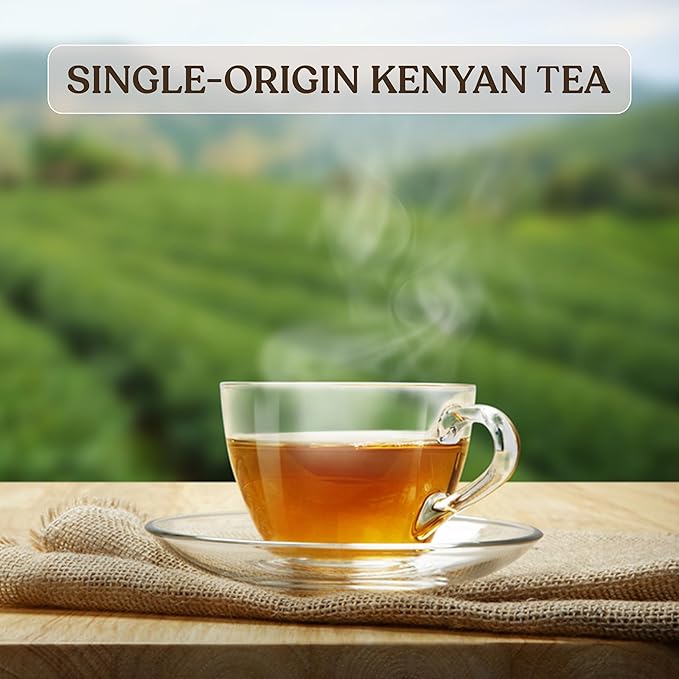 Akina Single-Origin Soursop Tea Bags | 100% Naturally Flavored, Black Tea, Kenyan Origin, Gourmet, Tropical Fruit, Boost to your immune system (25 String & Tag Bags, 50g)