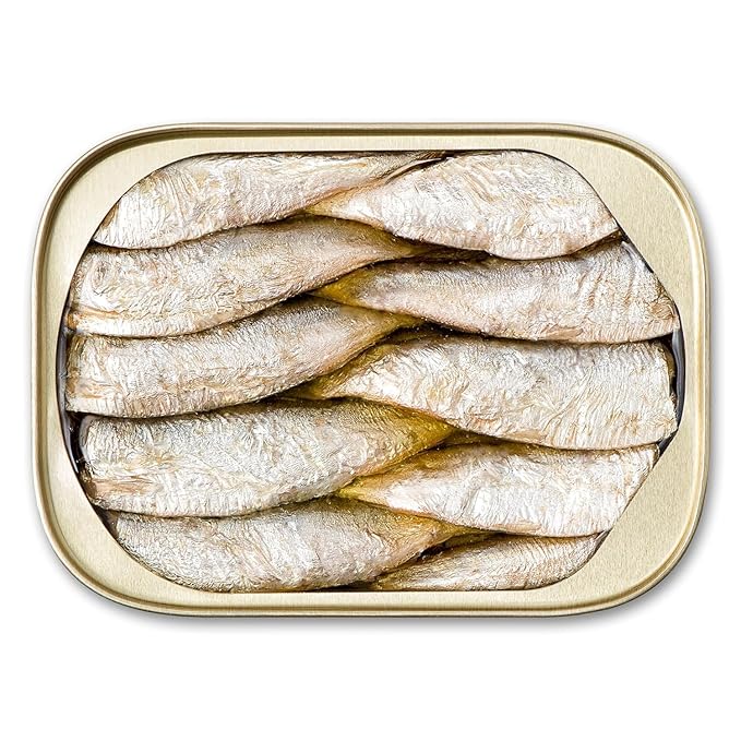 King Oscar Premium Sardines in Extra Virgin Olive Oil with Lemon, 3.75-Ounce Cans (Pack of 12)