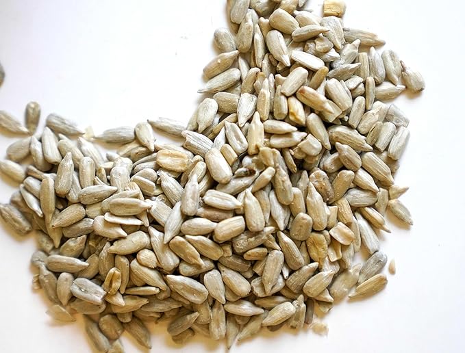 Raw Sunflower Seed Meats - 2 lbs of No Salt Shell Removed Fresh Crunchy Healthy Delicious Snack in Resealable Bag