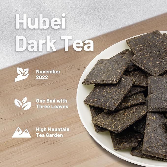 iTeaworld Chinese Dark Tea Sampler, Includes Aged Pu'erh, Liu Bao, Anhua, Hubei, 20 Packs with 20 Biodegradable Tea Bags,Perfect for Daily Relaxation, 3.5oz