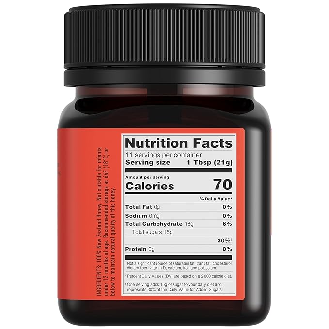 Egmont Honey Manuka Honey UMF 20+ MGO 830+ | 8.8 oz (250 g) | 100% Pure Authentic New Zealand Honey, UMF & MGO Certified, Non-GMO, Kosher, Traceable, Recycled Jar, Immune Support