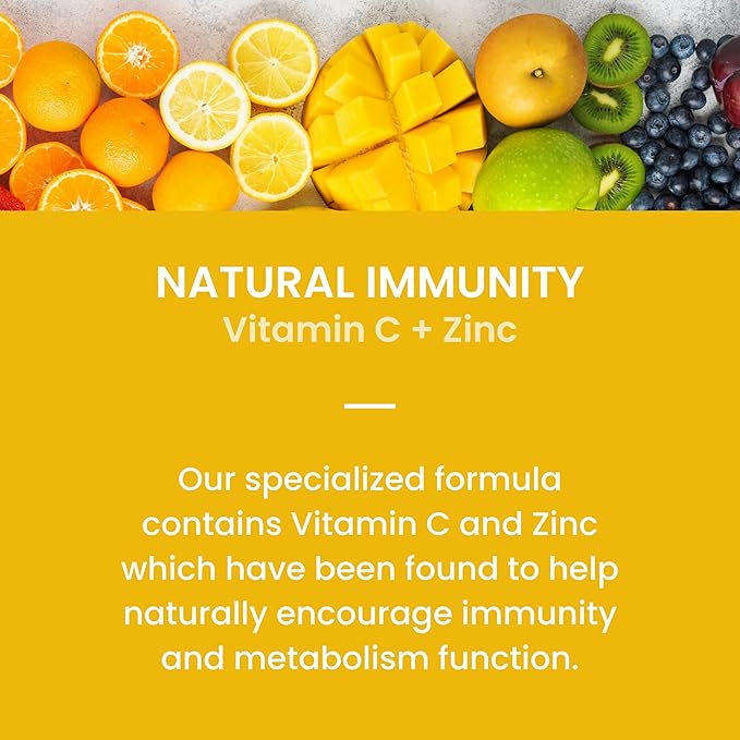 Fruniti Mango Smoothie Mix - Immunity + Antioxidants - No Sugar Added - Vitamin C, Zinc, & Echinacea - Pineapple, Apple, Banana, Mango Purée - Makes 24 Smoothies