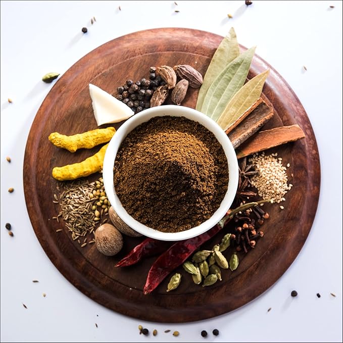 Organic Zing Organic Garam Masala - A Versatile Indian Blend of Spices and Herbs | Seasoning Blend | Vegan | Preservative Free | Product of India (100 Gram) Pack of 3 organic