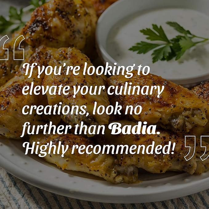 Badia Lemon Pepper Seasoning, 24 oz - Pepper, Garlic & Onion, Zesty Citrus Blend for Chicken, Seafood & Vegetables