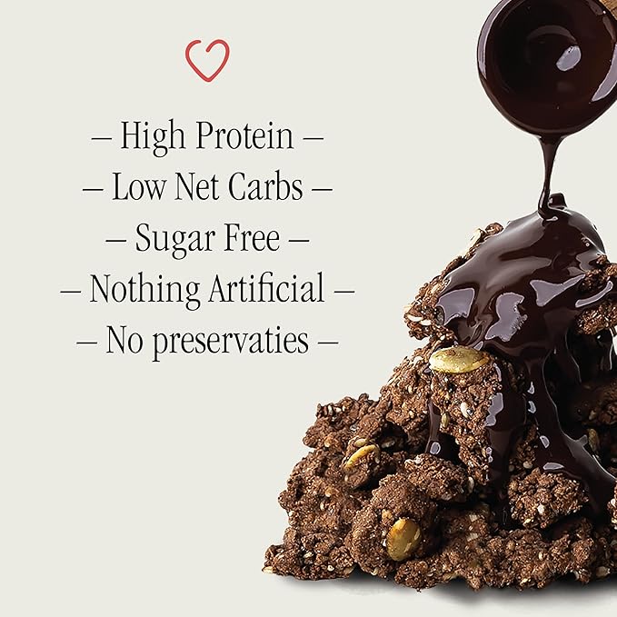 Julian Bakery® ProGranola® Cereal | Chocolate | 10g Protein | Paleo | 2 Net Carbs | Gluten-Free | Grain-Free | 9oz (3 PACK)