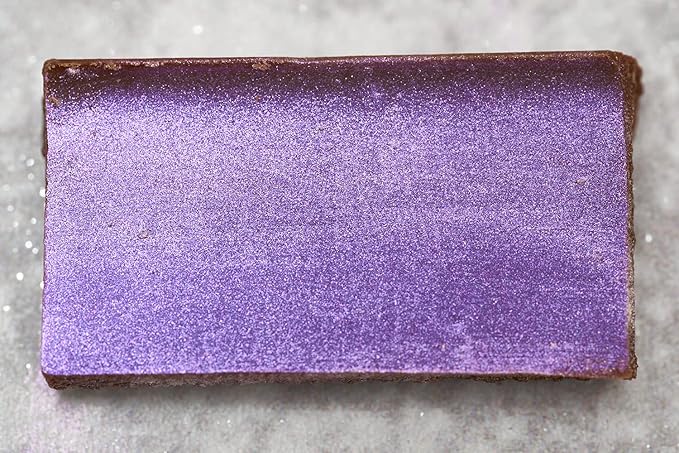 Luster Dust - Purple Iridescent (4g 1x Jar) | Edible Vegan Dust & Paint for Cake Decorating, Ice Cream, Desserts, Cocktails and Beverages by Bakell