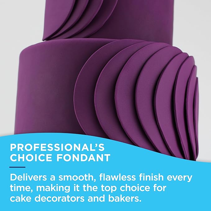 Satin Ice Fondant for Cake Decorating, Dark Chocolate (2 Pound)
