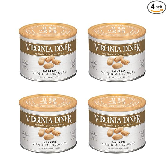 Virginia Diner All Natural Gourmet Virginia Nuts Blister Roasted Super Xl Peanuts Heart Healthy