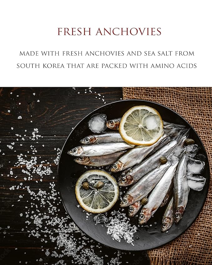 Wangshin Fish Sauce (5 fl oz/Aged 2 years) - Anchovy and Salt Fermented in a Korean Traditional Clay Pot