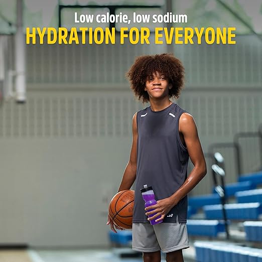 Sqwincher Zero Qwik Stik, Sugar Free, Low Calorie, Low Sodium Electrolyte Replacement Powder Hydration Drink Mix, Grape, 0.11 oz Packet (Pack of 50)