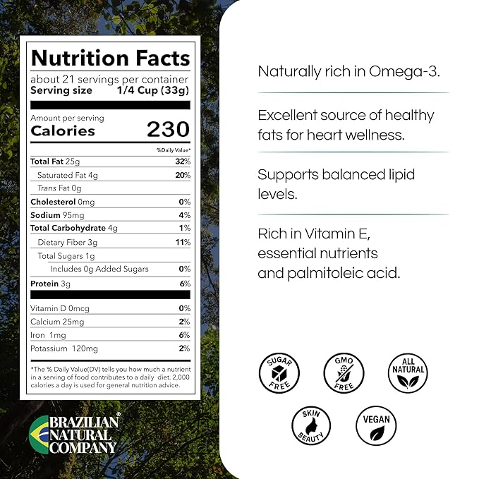 Macadamia Nuts Kit 48 oz, Stand Up Pouch – Rich in Omega 3, Vitamins and Minerals – Natural Source of Skin and Well Being – Lightly Salted – Brazilian Natural Company