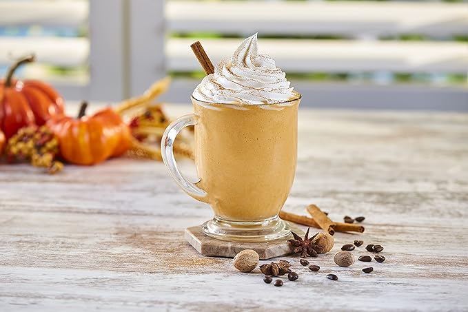 Frostline Pumpkin Spice Soft Serve Ice Cream Mix | Lactose & Gluten Free Mix | Use Blender, Countertop Ice Cream Maker, Soft Serve Machine and More | Add Water, Dairy or Dairy Alternative | 6 lb Bag