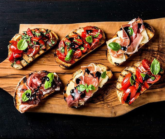 Blazing Bella Fig Balsamic Vinegar (16.9 Fl Oz - 500ML) Made with Premium Italian Aged Balsamic - Perfect for Tomato Basil Mozzarella Caprese Salad
