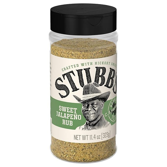Stubb's Sweet Jalapeño Rub, 11.4 oz