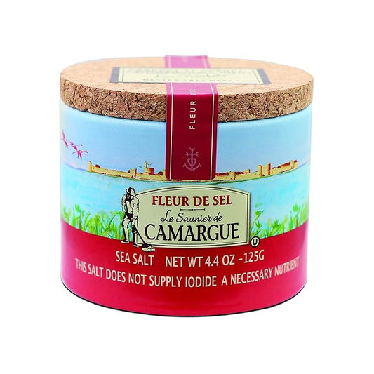 Le Saunier De Camargue | Fleur De Sel | French Finishing Sea Salt, 4.4 oz