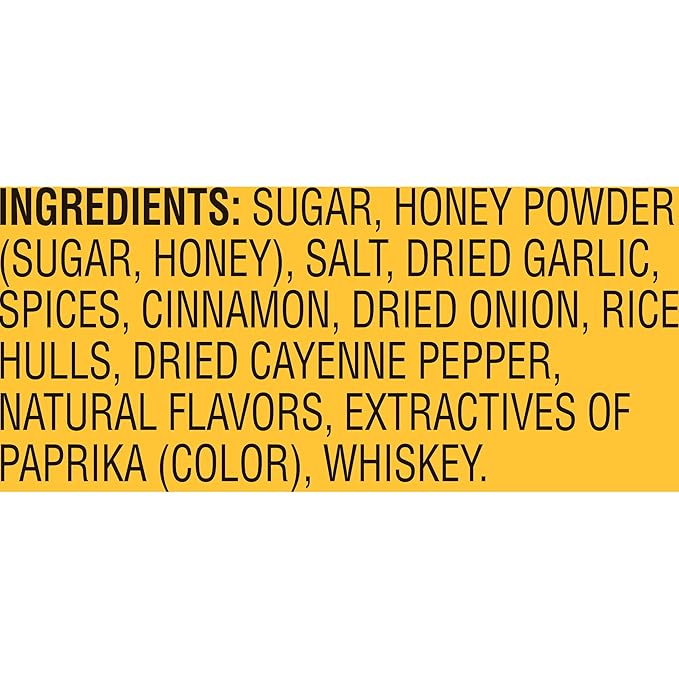 Weber Fireball Whiskey Flavored BBQ Seasoning, 6.5 oz