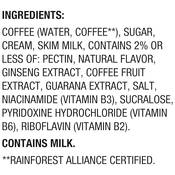 SToK Cold Brew Energy Vanilla Cream, Energy Coffee Beverage with 195mg Caffeine to Help Support Focus, Canned Coffee with B-Vitamins, Guarana and Ginseng,11 fl oz, 12pk