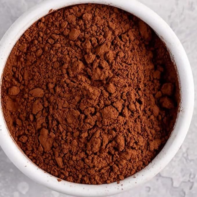 Cocoa Powder Unsweetened, Shifaa Alkalized - Reddish Brown:10-12% | Rich in Antioxidants, High Fibre & Protein | No Sugar Added | Vegan, Non-GMO | Halal & Kosher | For Baking, Drinks, Desserts ??16oz
