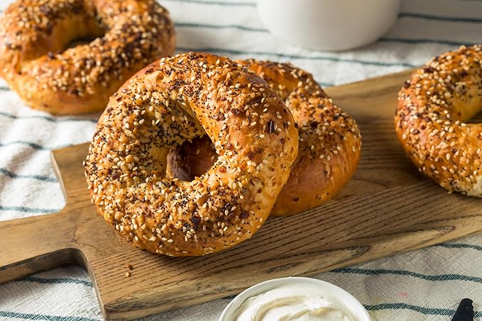 A Blend Above Everything Bagel Dip Mix, 3 Packs, 1 oz. Each, Makes 16 Ounces, Gluten-Free, No MSG, All Natural, No Preservatives, Vegan Friendly, Keto Friendly, Vegetable Dip, Chip Dip, Low Carb, Easy to Make