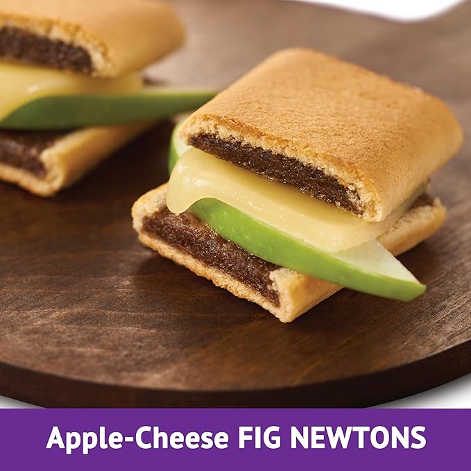 Newtons Fig Bars, Soft Fruit Chewy Cookies, 40 Snack Packs (2 Cookies Per Pack, 4 Boxes)