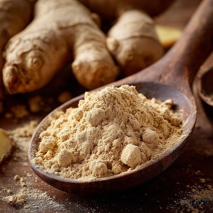 SavorSatch Ground Ginger Powder ??8oz Resealable Pouch | Kosher Certified, Non-GMO | Bold Flavor, Fine Texture | Indian Ginger Root | Ideal for Baking, Cooking, Smoothies, and Spice Blends