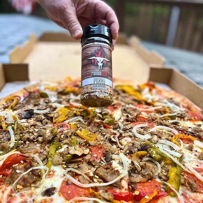 Gourmet Pizza Seasoning | Italian Seasoning Spice Blend | Low Sodium | No Artificial Flavors Added | Runnin Wild Foods, 4.48 ounces