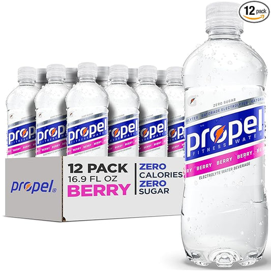 Propel Electrolyte Enhanced Water Sports Drink, Berry Flavored Water, Zero Calorie & Zero Sugar
