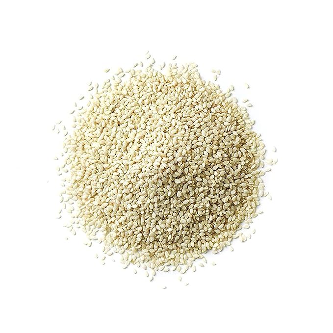 Spiceology – White Sesame Seeds – Nutty, Buttery & Toastable Flavor – Ideal for Asian Dishes, Baking, Spice Blends, Dressings & Garnishes – Freshly Packed & Chef-Approved – 16 oz