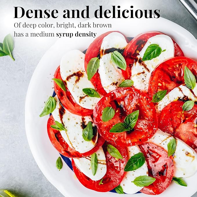 Balsamic Vinegar of Modena 8.45 fl.oz. (250ml), IGP-Certified Dense Balsamic Vinegar with a Bold, Sweet-and-Sour Taste - Product from Italy