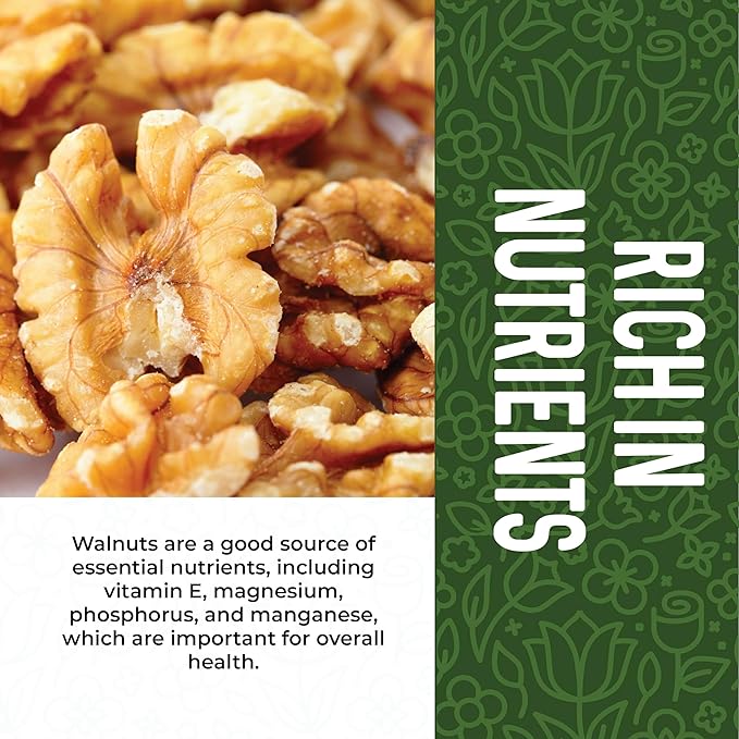 Herbaila Walnuts in Shell 1lb, Walnuts Whole. Raw Walnuts Unsalted, Easy to Crack, Perfect for Snacking, Cooking or Baking, Packed in USA Whole Walnuts in Shell 16oz.