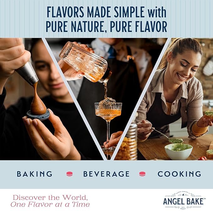 Pure Valencia Orange Extract, Five Times Strength ??Perfect for Baking, Mixology & Culinary Creations ??Natural Flavoring, Keto Friendly, Vegan, Gluten Free (2 Oz Extract with Latex-Free Dropper)