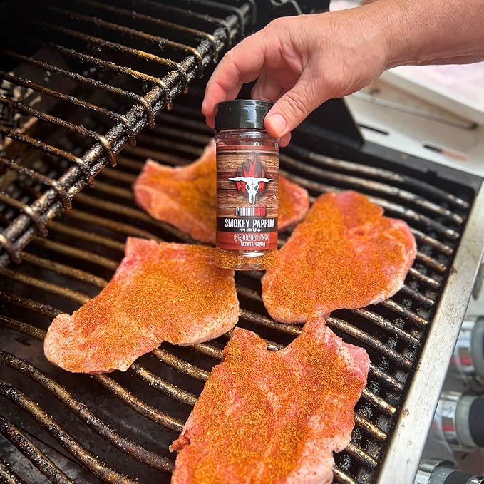 Smokey Paprika Seasoning | Smoked Paprika balanced out with brown sugar, spices, and a hint of natural smoke flavor | Runnin??Wild Foods, 5.7 ounces