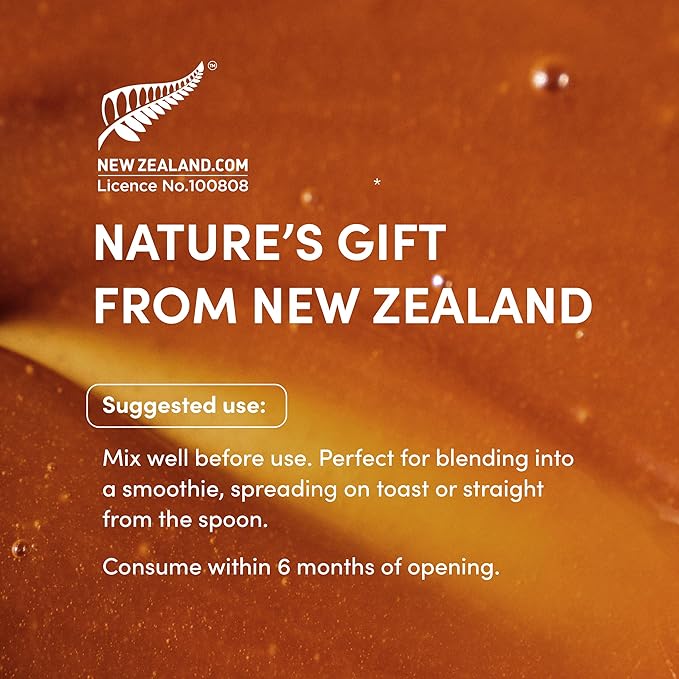 Me Today - Energize New Zealand Mānuka Honey Blend With Propolis & Bee Pollen, from New Zealand (8.8oz)