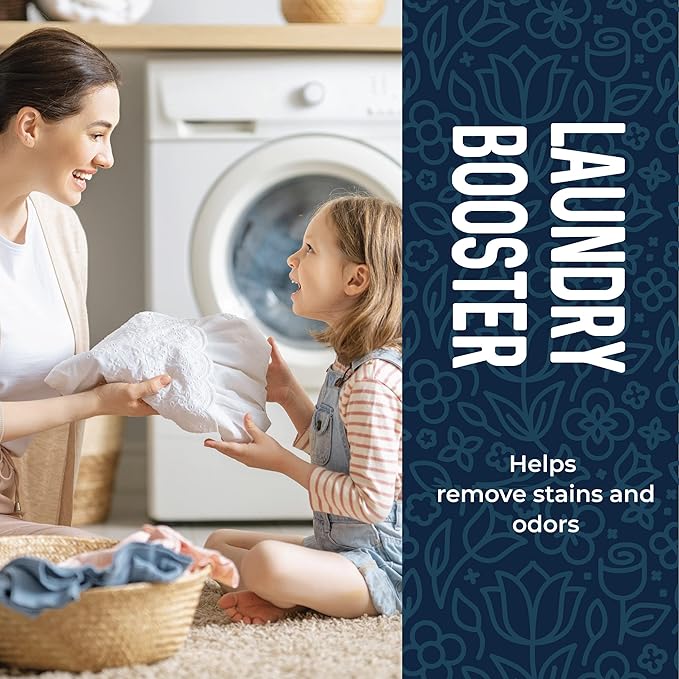 Herbaila Baking Soda Bulk 2lbs, Food Grade baking soda for baking, cleaning, deodorizing and household usage, Baking soda for pool cleansing, Gluten Free, No Fillers, made in the USA